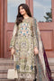 3 Piece Unstitched Embroidered Linen Suit | DL-1211