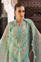 3 Piece Unstitched Embroidered Lawn Suit | D-2514-A