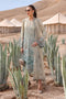 3 Piece Unstitched Embroidered Dobby Lawn Suit | D-2515-B