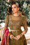 3 Piece Unstitched Embroidered Organza Suit | BD-2906