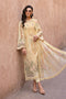 3 Piece Unstitched Embroidered Organza Suit | D-2509-A