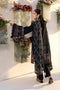 3 Pc Unstitched Printed Lawn Suit | MB-CUS25-703A