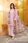 3 Pc Unstitched Printed Lawn Suit | MB-CUS25-705B