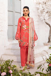 3 Pc Unstitched Printed Lawn Suit | MB-CUS25-707B