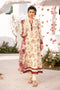 3 Pc Unstitched Printed Lawn Suit | MB-CUS25-708A