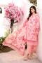 3 Pc Unstitched Printed Lawn Suit | MB-CUS25-709A