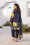 3 Pc Unstitched Printed Lawn Suit | MB-CUS25-710B